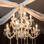 Cloud Nine Weddings - Crystal Chandelier