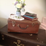 Rustic Suitcases