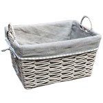 white basket