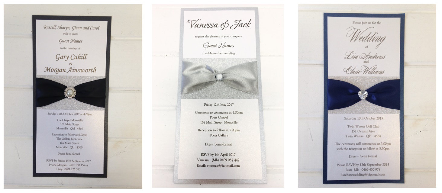 Cloud Nine Weddings Invitations 